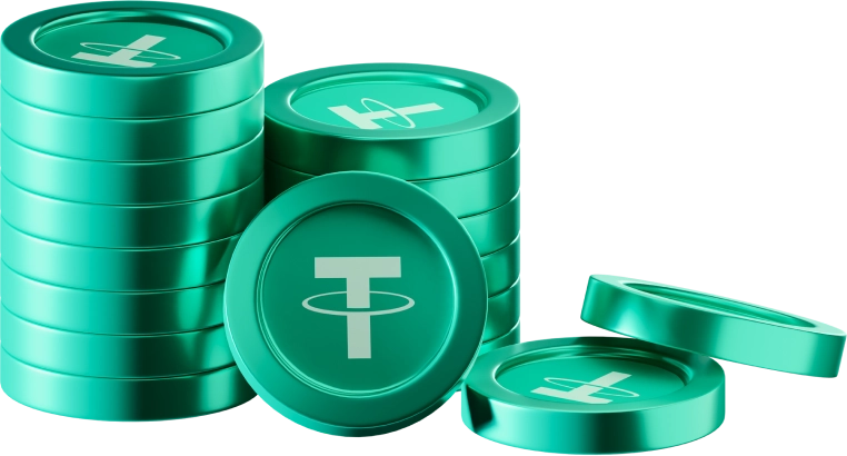 tether, coins